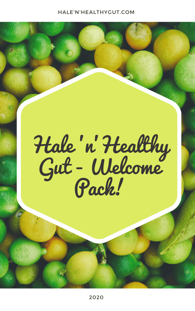 Hale n Healthy Gut Welcome Pack - Start Here